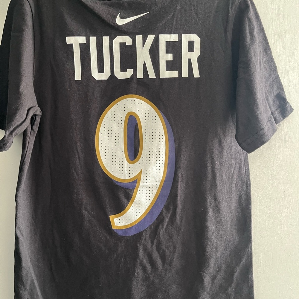 Nike Kids Black Tucker 9 Short Sleeve Jersey Tee